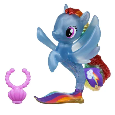 Игровой набор 'Прозрачная пони-русалка Сумеречная Искорка' (Flip'n'Flow  Seapony - Twilight Sparkle), из серии 'My Little Pony в кино', My Little  Pony, Hasbro [E0714] отзывы