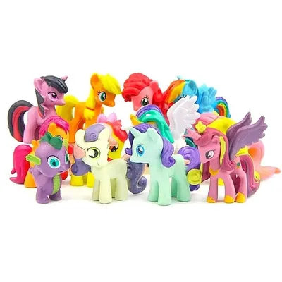 Набор Пони My little Pony Литтл Пони световая и 6 маленьких (id 95587237),  купить в Казахстане, цена на Satu.kz