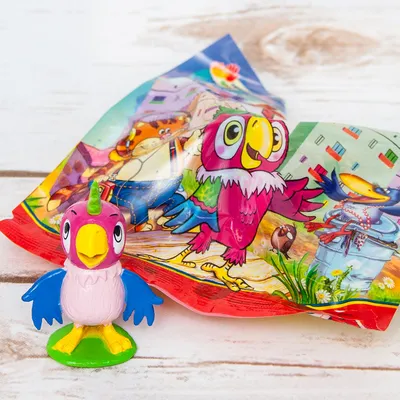 Куб 12 Попугай Кеша | Интернет-магазин детских игрушек KidLand.ru