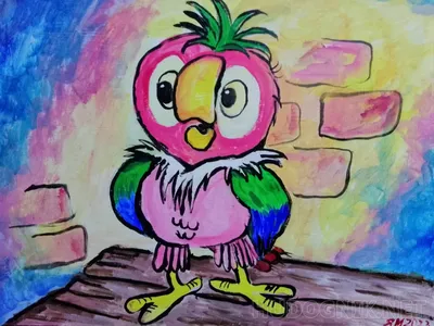 Раскраска Попугай Кеша | Раскраски из мультфильма Возвращение блудного  попугая