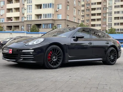 Porsche panamera будущего, черная, …» — создано в Шедевруме