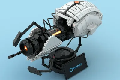 LEGO IDEAS - Portal 2 Quantum Tunnelling Device. The \"Portal Gun\"