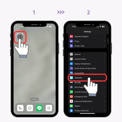 Как установить разные обои на главный экран и экран блокировки iPhone |  WidgetClub
