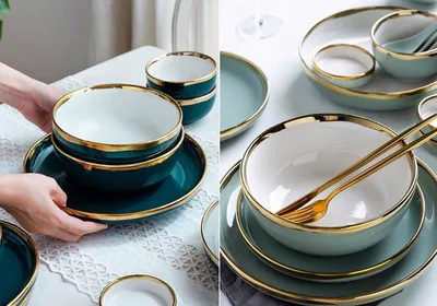 Фарфоровая посуда для нанесения фамильного герба семьи (Москва)