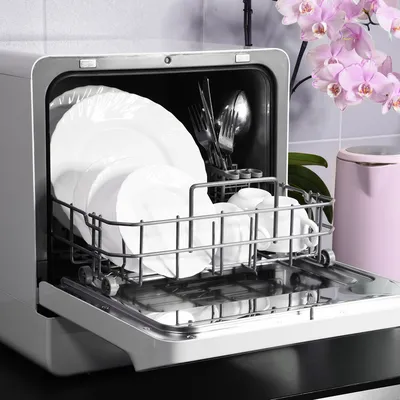 Посудомоечная машина Oursson DW4002TD/WH, белый купить по выгодной цене в  интернет-магазине OZON (548582231)