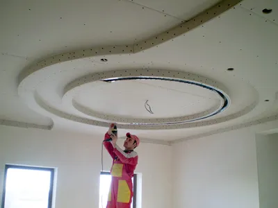 Парящий потолок из гипсокартона с подсветкой | Световые технологии  Инновация | Дзен