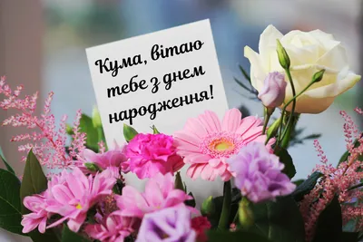 Поздравление с днем рождения куме - Новости Украины
