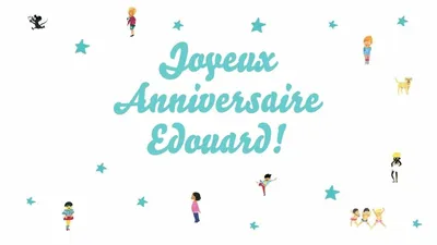 Поздравление с днем рождения на французском языке