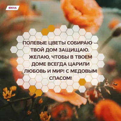 Медовый спас 2023 – красивые стихи – открытки, картинки с Маковеем - ZN.ua