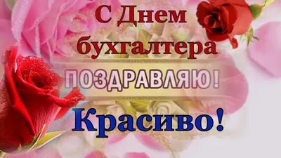 Открытка с флагом РФ на День Главного Бухгалтера • Аудио от Путина,  голосовые, музыкальные