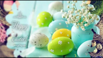 Поздравление с Пасхой на английском языке (Happy Easter) - YouTube