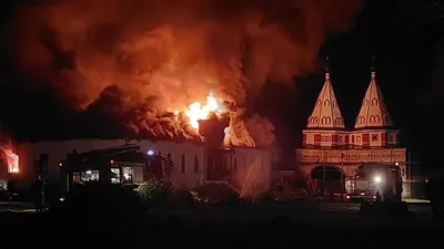 Прямо сейчас в Усть-Катаве бушуют два сильнейших пожара