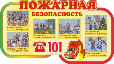 П-015 Плакат «Пожарная безопасность» — ubezshop
