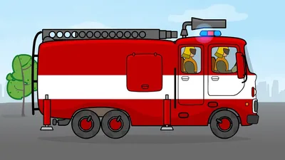 Первая электрическая пожарная машина работает на 300-сильном дизеле — Motor