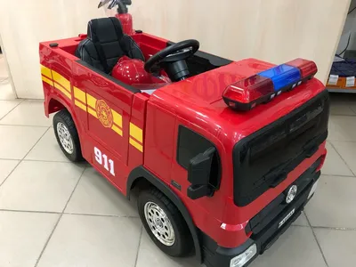 Пожарная машина с трением в масштабе 1:12 – MOBIUS Toys