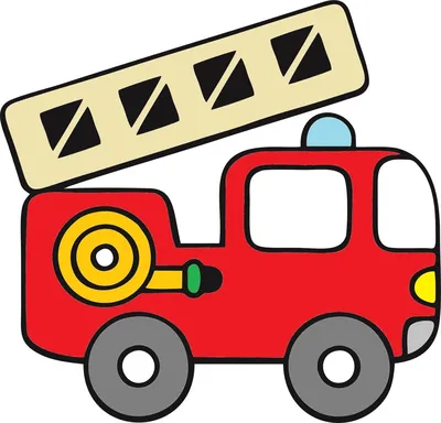 Шар (38\"/97 см) Фигура, Пожарная Машина, 1 шт. (Испания)