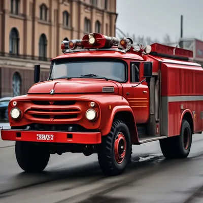Игрушка пожарная машина Bruder SCANIA с лестницей (водяная помпа,  свет+звук) (03590) | купить в магазине ZABAVKA