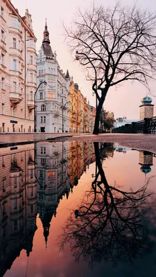 Прага на заходе солнца стоковое фото. изображение насчитывающей город -  38348058