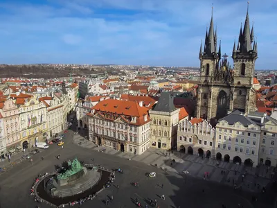 Город Прага широкоформатные обои и HD обои для рабочего стола