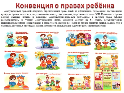Защита прав ребенка в Российской Федерации — МБДОУ «Детский сад № 3  «Ручеёк» общеразвивающего вида Пограничного МО»