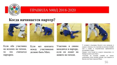 Разъяснение правил дзюдо IJF на 2018-2020 годы - Федерация борьбы дзюдо и  самбо города Сочи
