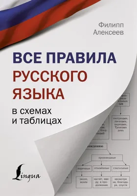 Все правила русского языка в схемах и таблицах – Книжный интернет-магазин  Kniga.lv Polaris