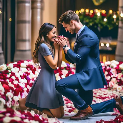 Необычное предложение выйти замуж сделал молдаванин своей возлюбленной в США
