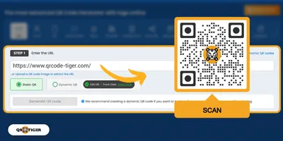 Как бесплатно конвертировать URL в QR-код за 6 шагов - QR TIGER