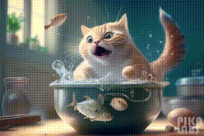 Прикольные гифки с котиками на все случаи жизни (можно бесплатно скачать  GIF) | Нейроблогер: человек в нейросетях | Дзен