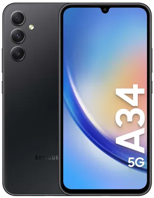 Телефон Samsung Galaxy A34 5G 6/128GB Black SM-A346BZKAEUE цена | 220.lv