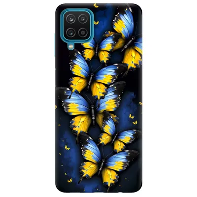 Чехол для Samsung Galaxy A12 4G Метелики】- Купить с Доставкой по Украине |  Zorrov®️