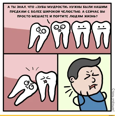 Прикольный зуба