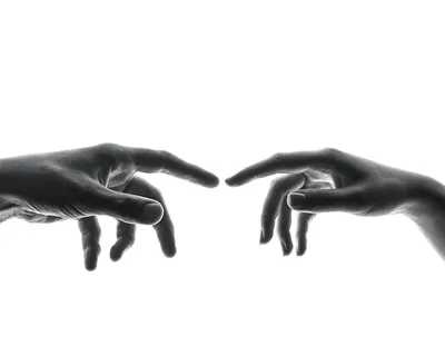 нежное прикосновение рук, показанное руками на черном фоне Иллюстрация  штока - иллюстрации насчитывающей другое, чувствительно: 280229094