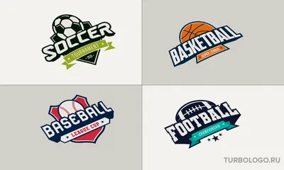 Как сделать спортивный логотип? Инструкция и реальные примеры | Дизайн,  лого и бизнес | Блог Турболого