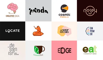 Креативные логотипы: 50 ярких примеров | Дизайн, лого и бизнес | Блог  Турболого