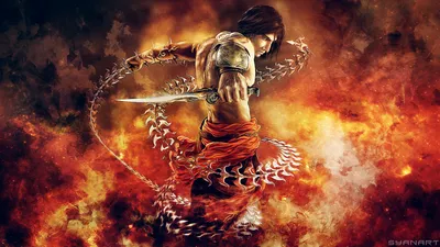 Prince of Persia 3 Prince Fire Wallpaper – SyanArt Station