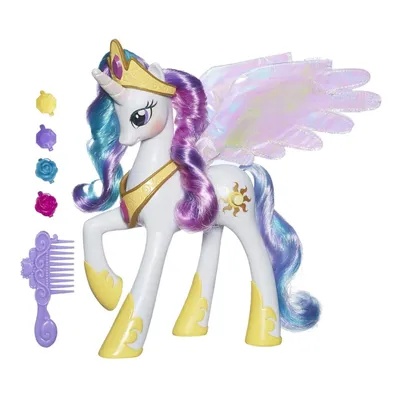 Фигурка Пони - Принцесса Луна светящиеся, синяя - купить с доставкой по  выгодным ценам в интернет-магазине OZON (354478669)