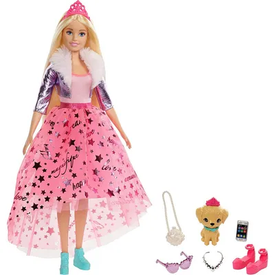 BCP36) Кукла Барби \"Принцесса с нарядами\"