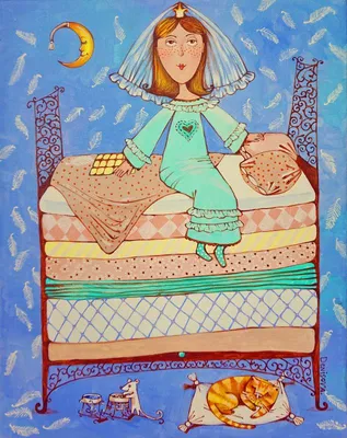 Рисунок Принцесса на горошине №81850 - «В мире литературных героев»  (04.02.2024 - 14:36)
