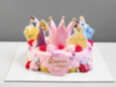 Съедобная Вафельная сахарная картинка на торт Принцессы Disney 004.  Вафельная, Сахарная бумага, Для меренги, Шокотрансферная бумага.