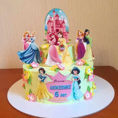 Торт Принцессы Диснея | Торты на заказ в Одессе
