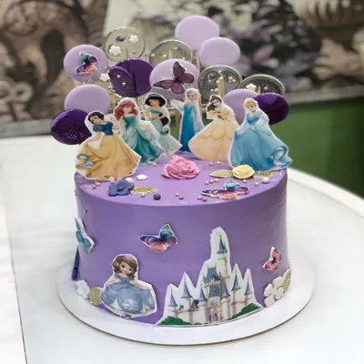 Фото торт Принцессы Диснея | Торты на заказ в Одессе