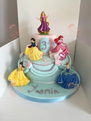 Торт принцессы диснея