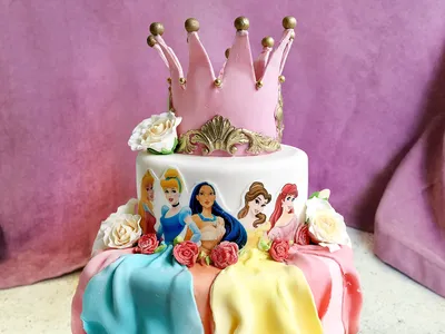 Торт \"Принцессы Диснея\" на заказ в Киеве | Lulu