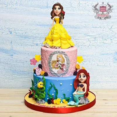 Тематические украшения для торта в виде принцессы Диснея | AliExpress