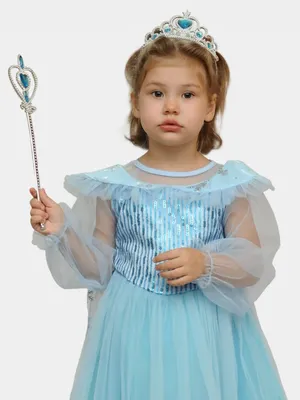 Платье Принцессы Эльзы \"Холодное Сердце\" со Шлейфом — Купить на BIGL.UA ᐉ  Удобная Доставка (1719507840)