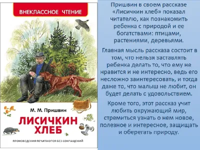 Лисичкин хлеб. Пришвин М. — купить книгу в Минске — Biblio.by
