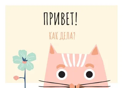 Привет открытки: фото на любой вкус - pictx.ru
