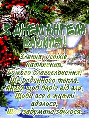 З Днем Ангела... Василі і Василини,... - Соломія Українець | Facebook