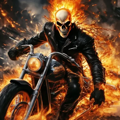Ghost_Rider, #fire, #horror, #images, #Призрачный_гонщик, #огонь, #ужасы,  #картинки https://avavatar.ru/i… | Ghost rider, Ghost rider wallpaper,  Ghost rider marvel